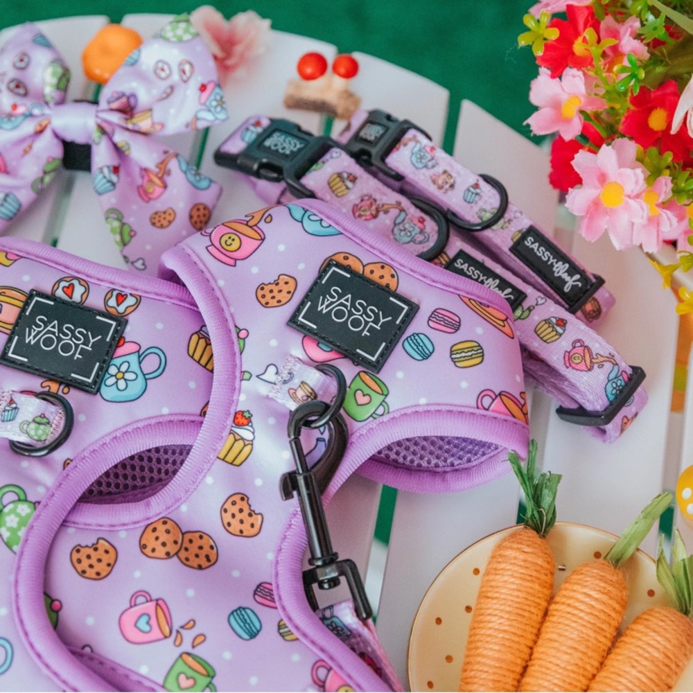 Sassy Woof Tea Pawty Harness